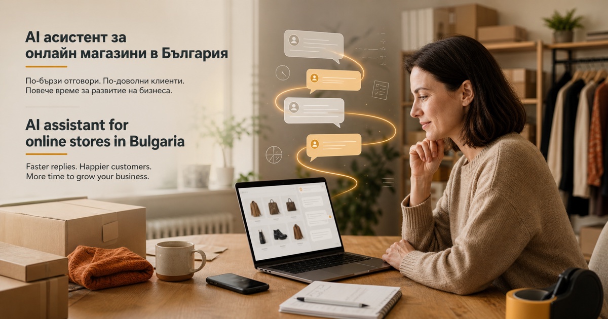 Автоматизирайте взаимодействията с клиенти: AI за автоматични отговори във вашия онлайн магазин
